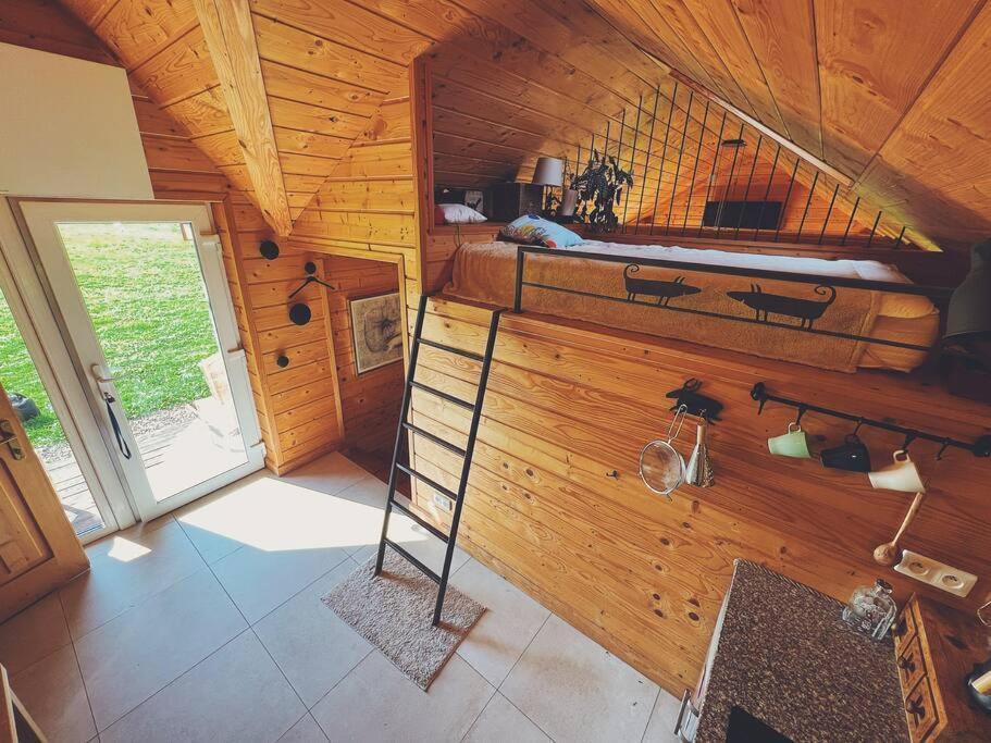 Polanka Beskid Niski Cute Cabin With Spectacular Views Hanczowa Экстерьер фото